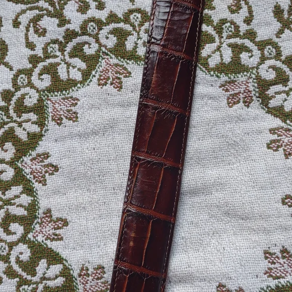 Brighton Leather Brown Belt Size 32 - Picture 5 of 11